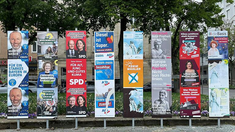 Die Wahlschlacht ist geschlagen. Bald werden die Plakate (hier in Bayreuth) verschwinden. Was bleibt, ist im Landkreis Haßberge ein Sieg von CSU und AfD.