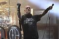 Bekannt für markige Gesten und Worte: Phil Anselmo, hier im Dezember 2022 bei einem Konzert in Toluca, Mexiko.