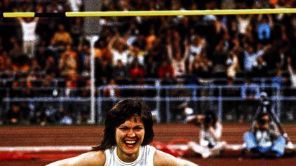 Glücklich: Die 16-jährige Ulrike Meyfarth überspringt 1,92 Meter und gewinnt 1972 olympisches Gold.