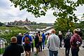 Carolabrücke in Dresden eingestürzt       -  Hier fährt erstmal nichts mehr: Bis auf Weiteres bleibt die Brücke komplett gesperrt.