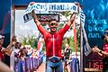 Über 500 Sportler nehmen am Sonntag 09.06.24 am MainCityTriathlon am Baggersee in Schweinfurt teil.