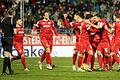 Die Spieler der Würzburger Kickers wollen am Ende dieser Saison den Aufstieg in die 3. Lig bejubeln. Der DFB hat nun die Termine für die entscheidenden Partien bekanntgegeben.