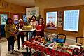 Auf dem Foto: Vorsitzende Angelika Högn-Kößler, Franziska Burmester und Bettina Schindler von der Steuergruppe Fairtrade-Stadt, Christiane Schmalen vom Team des Weltladens Bad Königshofen.