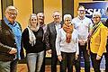 Ullrich Seelmann (von links), Kathrina Hoos, Kurt Selbert, Thomas Bold, Gerda Busch, Florian Atzmüller, Paula Vogler,       -  Ullrich Seelmann (von links), Kathrina Hoos, Kurt Selbert, Thomas Bold, Gerda Busch, Florian Atzmüller, Paula Vogler,