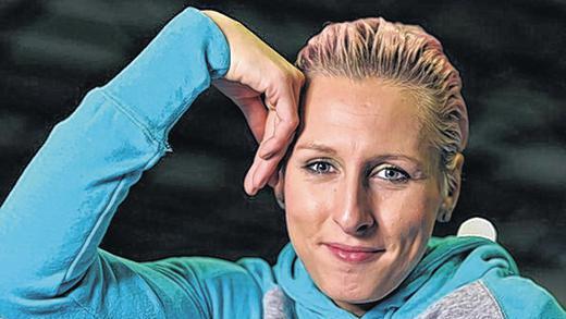 Lob und Kritik: Hochspringerin Ariane Friedrich. Lob und Kritik: Hochspringerin Ariane Friedrich.