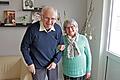 Elmar und Alma Gernert feierten ihre Diamanten Hochzeit. Sie sind seit 60 Jahren verheiratet und gern zusammen. In der Tagespflege Nolte in Hausen (Foto) fühlen sie sich wohl.