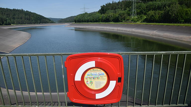 2019: Das Unterbecken des Pumpspeicherkraftwerks in Langenprozelten. 2019: Das Unterbecken des Pumpspeicherkraftwerks in Langenprozelten.