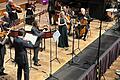 Kissinger Sommer: Berliner Barocksolisten       -  Die Berliner Barocksolisten auf der Bühne des Max-Littmann-Saals in Bad Kissingen.