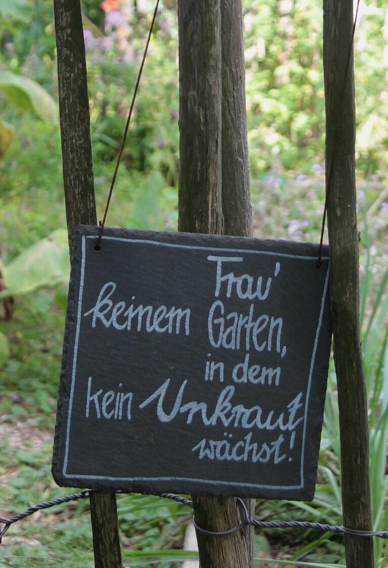 Besser kann man „Natur im Garten“ wohl nicht ausdrücken. Besser kann man „Natur im Garten“ wohl nicht ausdrücken.