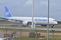 Notlandung von Air Europa in Brasilien       -  Die Maschine musste nach schweren Turbulenzen notlanden.
