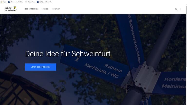Auf der Internetseite www.proschweinfurt.de gibt es einen Ideenwettbewerb, bei dem Bürger ihre Wünsche für Schweinfurt eintragen können.