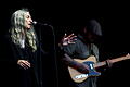 Ulm Wiblingen - Kloster - Klosterhof Open Air - Patti Smith.jpeg       -  Auf der Bühne im Wiblinger Klosterhof lenkte nicht viel ab von Punk-Legende Patti Smith und ihren Geschichten.