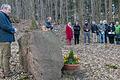 Mit einer Gedenkfeier erinnerte die Stadt Rieneck an die fünf sowjetischen Kriegsgefangenen, die vor 80 Jahren, kurz vor dem Ende des zweiten Weltkrieges, erschossen wurden.