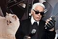 Ästhet und leidenschaftlicher Sammler: Karl Lagerfeld. Foto: Jens Kalaene/dpa-Zentralbild/dpa       -  Karl Lagerfeld und seine geliebte Katze Choupette, hier im Jahr 2015.