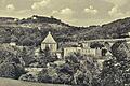 Eine Ansichtskarte Ende der 1920er Jahre zeigt den Schlachthof (links) und die Lindesmühle. Das Ensemble wurde damals als repräsentativ angesehen. Quelle: Stadtarchiv Bad Kissingen       -  Eine Ansichtskarte Ende der 1920er Jahre zeigt den Schlachthof (links) und die Lindesmühle. Das Ensemble wurde damals als repräsentativ angesehen. Quelle: Stadtarchiv Bad Kissingen