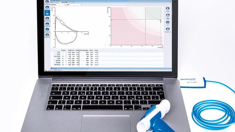 Den neuen Spirometer von Geratherm gibt es jetzt mit Bluetooth. - Den neuen Spirometer von Geratherm gibt es jetzt mit Bluetooth. Den neuen Spirometer von Geratherm gibt es jetzt mit Bluetooth. - Den neuen Spirometer von Geratherm gibt es jetzt mit Bluetooth.