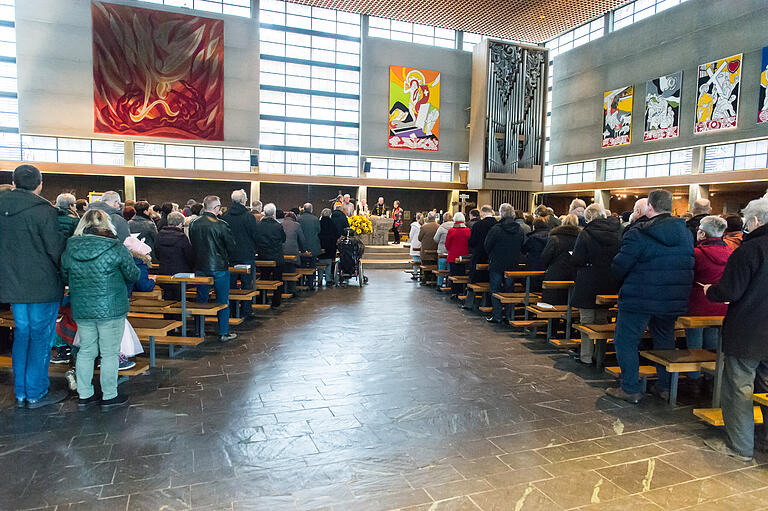 Für eine volle Kirche sorgte Roland Breitenbach in St. Michael.