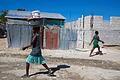 Hundreds of people live in the refugee camp Corail for those displaced by the earthquake, in Croix Des Buquets, Port-au-       -  Haiti hat die Chancen für eine bessere Zukunft nicht genutzt, die der Karibikstaat beim Wiederaufbau nach dem verheerenden Erdbeben gehabt hätte.