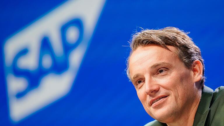 SAP-Chef Christian Klein       -  Bleibt ambitioniert: SAP-Vorstandschef Christian Klein.