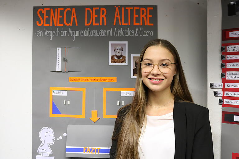 Die Argumentationsweisen von drei antiken Philosophen hat Hannah Schell aus Rothenbuch verglichen. Die Argumentationsweisen von drei antiken Philosophen hat Hannah Schell aus Rothenbuch verglichen.