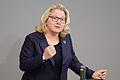 Svenja Schulze.jpeg       -  Entwicklungsministerin Svenja Schulze spricht bei einer Sitzung des Bundestags zu den Abgeordneten.