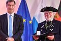 Bayerns Ministerpräsident Dr. Markus Söder und Wilfried Brust.