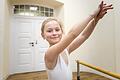 Die 9-Jährige Emma Lang aus Würzburg tanzt erst seit einem halben Jahr und hat sich schon für die Deutsche Meisterschaft qualifiziert.&nbsp;