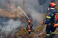 Waldbrand in Griechenland       -  Kos, Chios, Kreta - vielerorts in Griechenland brennt es.