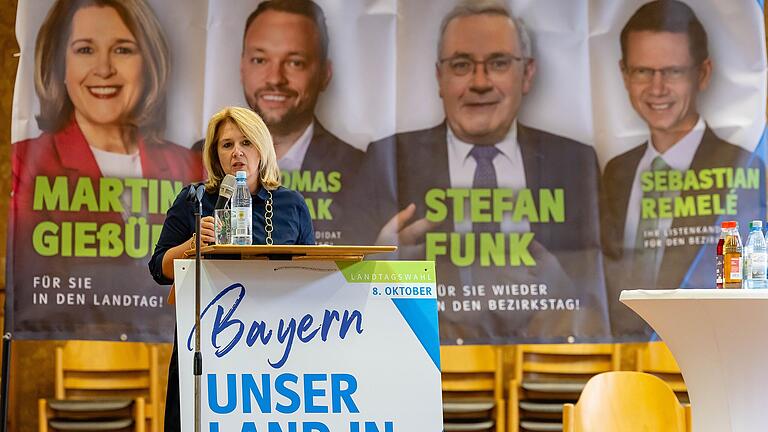Martina Gießübel will das Direktmandat für die CSU in Schweinfurt verteidigen. Martina Gießübel will das Direktmandat für die CSU in Schweinfurt verteidigen.