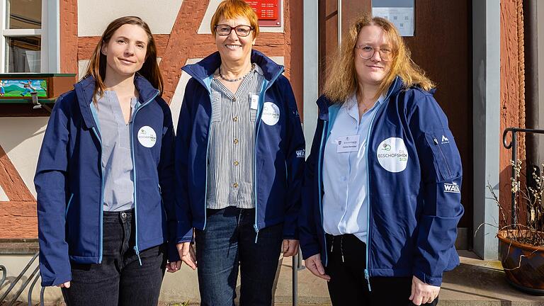 Das neue Team der Tourist-Info in Bischofsheim (von links) : Laura Rösch, Rita Eisenmann und Carina Viernickel