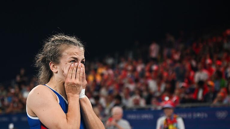 Paris 2024 - Ringen       -  Medaillentraum geplatzt: Annika Wendle beendet die Spiele auf Rang fünf.