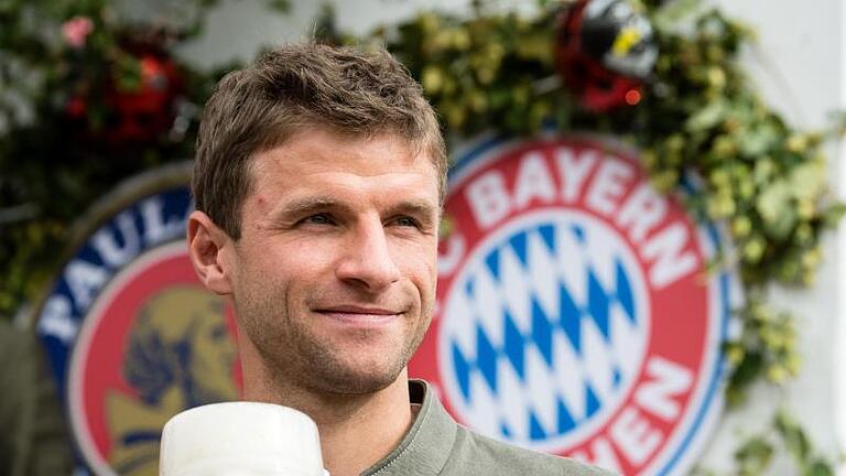 Das Zuzeln von Weißwürsten ist nicht so sein Ding: Thomas Müller. Foto: Matthias Balk/dpa       -  In diesem Jahr gibt es auf dem Oktoberfest vegangen Leberkäse. Daran hat auch Thomas Müller seinen Anteil.