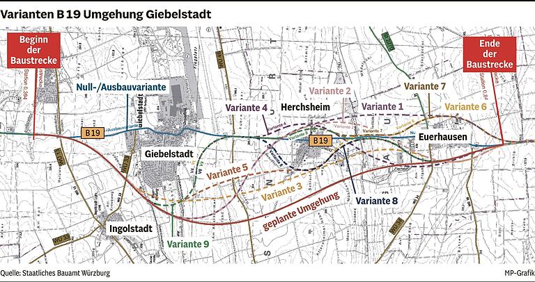 Enttäuschung in Giebelstadt: Gutachten besiegelt das Aus der geplanten B19-Umgehungsstraße Enttäuschung in Giebelstadt: Gutachten besiegelt das Aus der geplanten B19-Umgehungsstraße