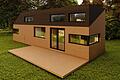 So soll Tiny House 'Big Bernd' aussehen, das derzeit von der Firma '2am Tiny House' in Schwarzach (Lkr. Kitzingen) gebaut wird.