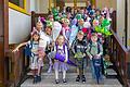 23 Kinder besuchen 2024 die Klasse 1a der Grundschule in Rentweinsdorf. Ihre Klassenlehrerin ist Gina Herz.