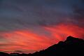 Sonnenaufgang in Österreich       -  Der Untersberg liegt auf der Grenze zwischen Bayern und Österreich. Auf bayerischer Seite kam es zu einem tödlichen Unfall.