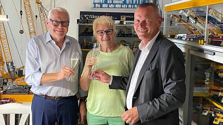 Diamantene Hochzeit feierten Gerlinde und Hans-Joachim Stefan. Auch Bürgermeister Thomas Stamm kam zu dem 60. Ehejubiläum.