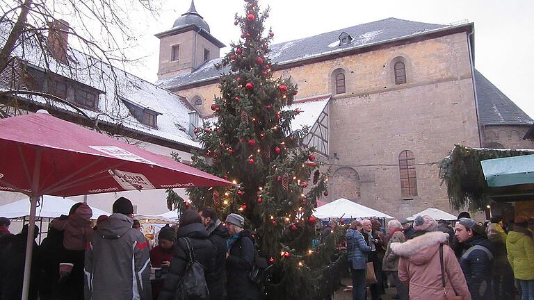 Der Innenhof des Klosters &ndash; ein beliebter Treffpunkt.