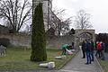 Die Idee, im Sondheimer Friedhof den Weg mit Pollern abzugrenzen, wurde verworfen.