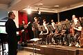 Auf dem Foto: Die Big Band unter Leitung von Benjamin Balling.
