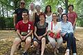 Die Welt zu Gast in Würzburg: Oben von links: Eder Pena (Brasilien), Jesús Beltran (Mexiko), Tanja Shillam (London), Marianne Xu (China), Tianlai Shy (USA), Hong Xu (China). Unten von links: Charly Wagner (Erlenbach), Dianne Roux-Lirange (USA), Marisol Beltran (Mexiko), Glenn Beltran (Mexiko).