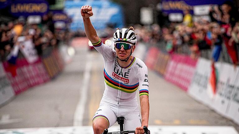 Tadej Pogačar       -  Bereit für Historisches: Tadej Pogačar will Giro, Tour und Vuelta in einem Jahr gewinnen.