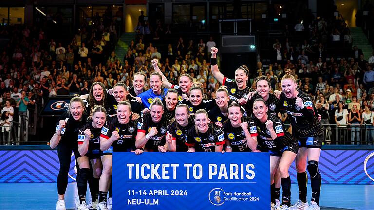 Deutsche Handballerinnen       -  Die Handballerinnen freuen sich auf die Olympischen Spiele in Paris.