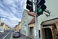 Ampel auf Grün für den neuen Oberndorfer Dorfladen? Dafür müssen die Bürgerinnen und Bürger des Schweinfurter Stadtteils in den nächsten Monaten die Signale setzen. Im ehemaligen Norma-Gebäude (neben dem blauen Schild) könnte ein solcher Laden entstehen.