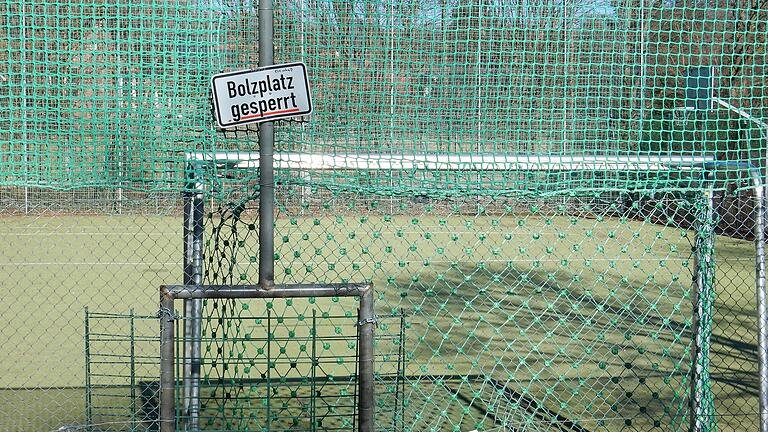 Der Bolzplatz an der Nußbergstraße im Stadtteil Deutschhof.
