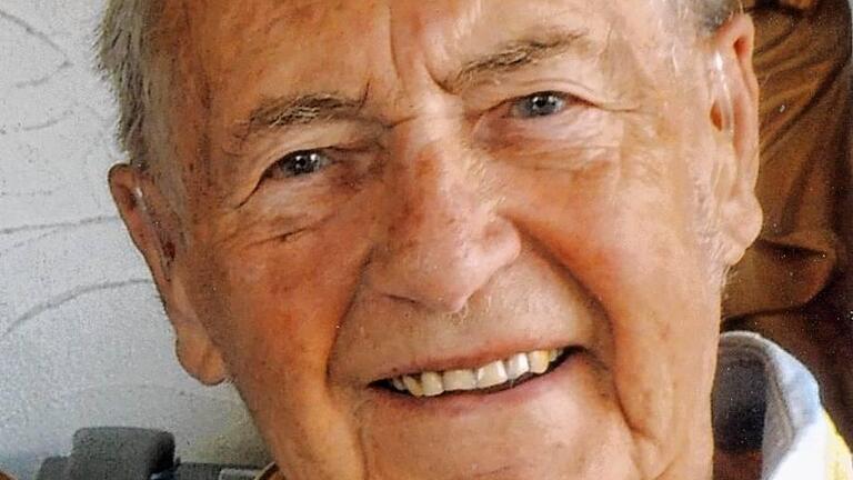 Gratulation: Heinz Gradt feiert seinen 95. Geburtstag.