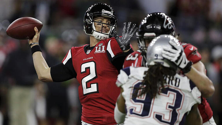Matt Ryan       -  Falcons-Quarterback Matt Ryan konnte sein Team nicht zum Sieg führen. Foto: Darron Cummings