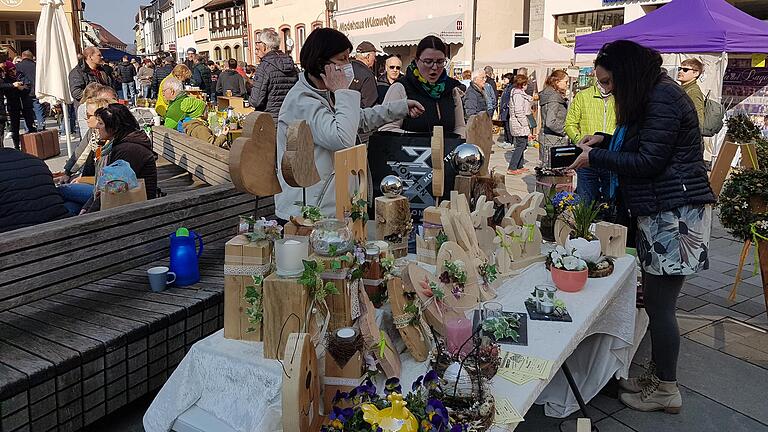 Echte Handarbeit: Kunsthandwerk durfte nicht fehlen beim 'Mellerschter Frühling'. Echte Handarbeit: Kunsthandwerk durfte nicht fehlen beim 'Mellerschter Frühling'.