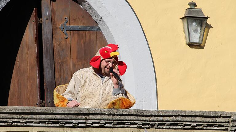 Beim Faschingszug durch Frickenhausen machten Närrinnen und Narren den Ort unsicher.