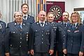 Unser Bild zeigt (von links) 1. Kommandanten Michael Greger, Christian Beck, Thomas Baus, Dirk Fischer, Kreisbrandmeister Volker Hägerich, Holger Börner, Birgit Below und Bürgermeister Dieter Muth.       -  Unser Bild zeigt (von links) 1. Kommandanten Michael Greger, Christian Beck, Thomas Baus, Dirk Fischer, Kreisbrandmeister Volker Hägerich, Holger Börner, Birgit Below und Bürgermeister Dieter Muth.